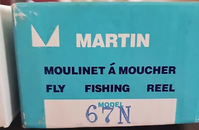 Vintage Martin Model No. 67 N Fishing Reel Made In USA • $38