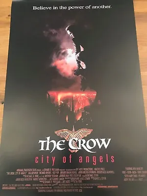 £3.99 • Buy Large Movie Poster The Crow City Of Angels 430mm X 640mm (bit Bigger Than A2)