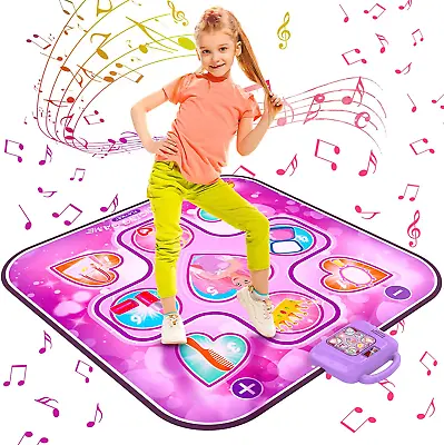 Dance Mat Toys For 3-12 Years Old Girls Birthday Gifts Musical Dance Mat • $45.50