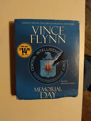 New Memorial Day By Vince Flynn (Mitch Rapp Series) ABRIDGED 5 CD Audio Book • $9.99