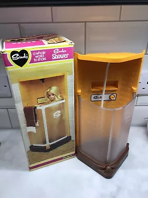 £9.99 • Buy Vintage 1970s Pedigree Sindy Doll House Bathroom Shower Cubicle Accessory Boxed
