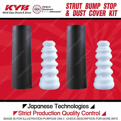 2x Rear KYB Strut Bump Stops + Dust Covers Kit For Daewoo Kalos T200 All Styles • $63.87