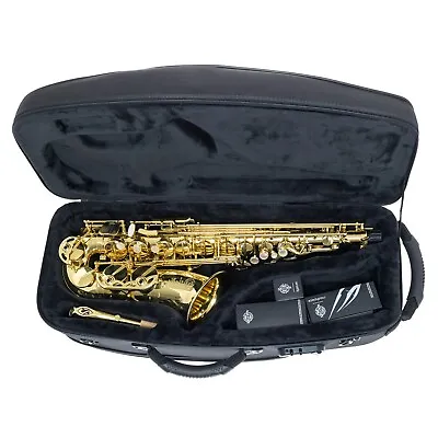$5795 • Buy Selmer Paris SA80 Series II Alto Saxophone Jubilee Gold Lacquer