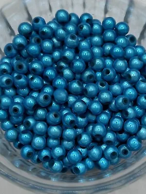 Miracle Beads 6MM X100 Teal • £3.25