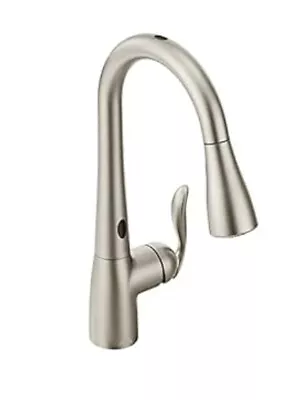 MOEN 7594ESRS Arbor Pull-Down Sprayer Kitchen Faucet MotionSense In Stainless • $175