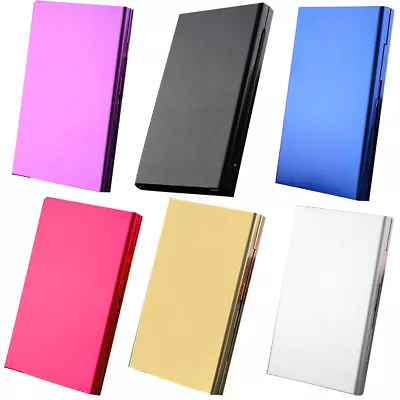 £4 • Buy Slim Aluminum Cigar Cigarette Case Tobacco Storage Pocket Box Ss