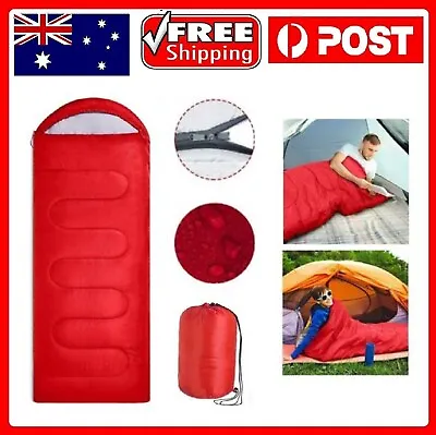 Camping Sleeping Bag Pillow Stuffed Hiking Tent Winter Blanket Lightweight Bed • $28.49