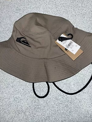 Quicksilver Bucket Hat Size XXL Beige • $20