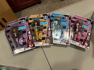 Monster High Pen Dolls Set Of Four 2013 New In Box • $125