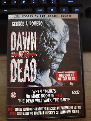 Dawn Of The Dead (2x DVD 1978) George A Romero Classic Zombie Horror • £5.99