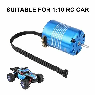 540 4.5T/13.5T Sensored Brushless Motor RC Parts For 1/10 Remote Control Car New • £36.17