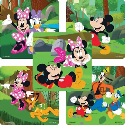 25 Mickey Mouse Disney Friends Take A Hike Stickers 2.5 X2.5  Ea. Party Favors • $3.49
