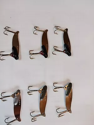 Blade Baits 1/4 Oz  Vibrating Fishing Lures 6 Total Zonar Sonar Etc. #3 • $11.99