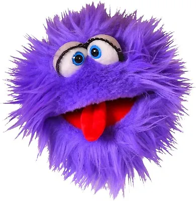 Living Puppet - Kang Purple Friendly Monster 9-Inch Plush Hand Puppet • $25.05