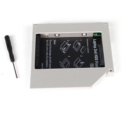 £10.99 • Buy 12.7mm IDE To SATA Hard Drive 2nd HDD SSD Caddy For Samsung Q45 NP-R60S TS-L632N