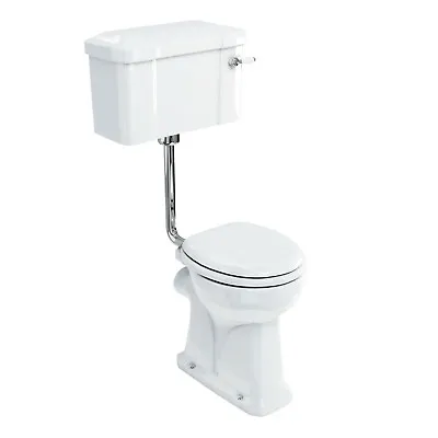 £450 • Buy Burlington Regal Low Level WC Toilet With Flush Pipe & Cistern Options