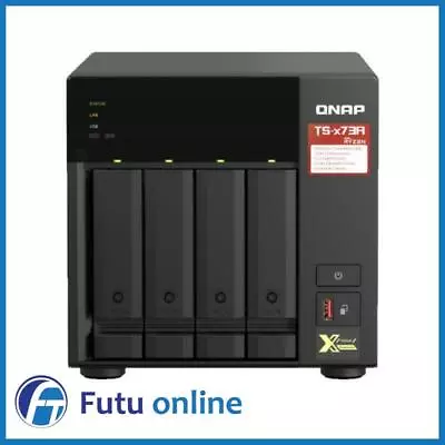 Qnap TS-473A-8G 4 Bay Diskless NAS AMD Ryzen Quad Core • $1249