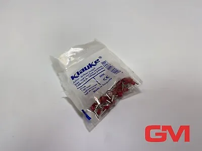 Ve 100x Klauke Wire Ferrules Insulated 471/8 Corduroy End Terminals 1 MM ² • $22.56