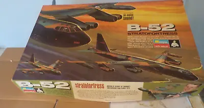 Monogram 1969 JET SOUND B-52 Stratofortress 1/72  SOME Assembly + Repro Decals • $199.52