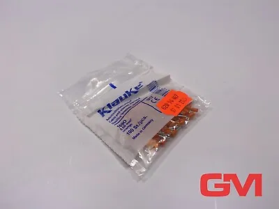 Ve 100x Klauke Wire End Ferrules Insulated 169O Cable End-Sleeves Aislado 0 50mm • $14.44