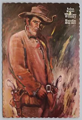 Western~Gunfighter John Wesley Hardin~Preachers Son~By L McCarty~Continental PC • $3.20