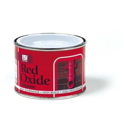 6 X PREMIUM 151 RED OXIDE PRIMER PAINT 180ml Durable High Performance Quick Dry • £15