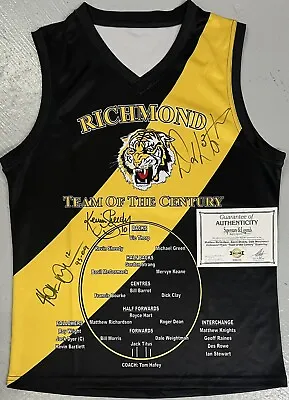 MATTHEW RICHARDSON WEIGHTMAN SHEEDY Signed Jumper Richmond TeamOfTheCentury COA • $399