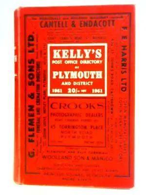 Kelly's Post Office Directory Of Plymouth And District (1951) (ID:73561) • £34.75