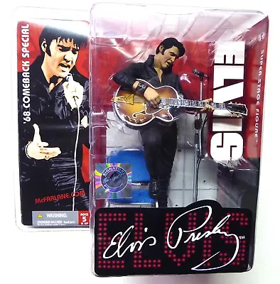 Elvis Presley 1968 Comeback Action Figure New McFarlane Toys Amricons • $149.99