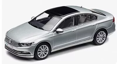 £9.99 • Buy New Genuine Vw Passat B8 Saloon Tungsten Silver 1:43 Scale Diecast Model Car