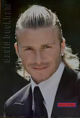 David Beckham Soccer Star Vintage U.K. Import Poster 2003 24 X 35.5 Beckham Wear • £34.87