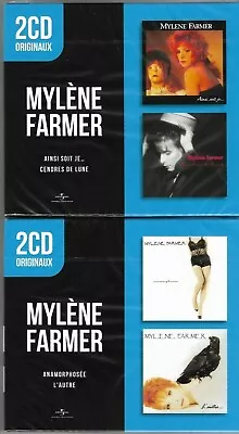 Lot Mylene Farmer - Ainsi Soit Je Cendres De Lune Anamorphosee [4 Cds Total] • $49.90