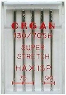 Sewing Machine Needles Super Stretch Mix 75 90 Organ Fit Brother Janome Singer • £3.75