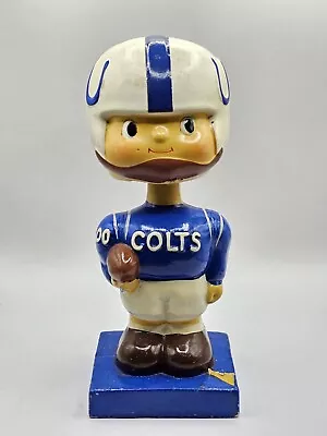 Vintage 1960's Baltimore Colts Nodder Square Base Player 00 Japan • $49.99