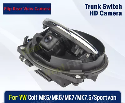 $179.99 • Buy Flip Rear View Camera Reverse Emblem For VW Golf 5 Golf 6 Golf 7 MK5 MK6 MK7