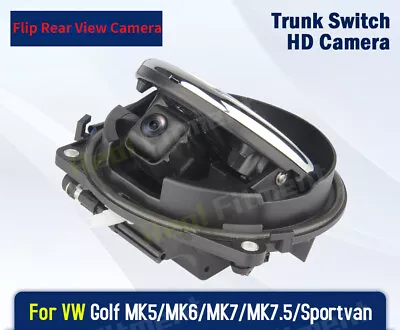 For VW Golf 5 Golf 6 Golf 7 MK5 MK6 MK7 Flip Rear View Camera Reverse Emblem • $179.99