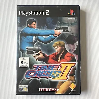 Time Crisis 2 Playstation 2 PS2 Game Complete With Manual Mint Disc Free Post • $48