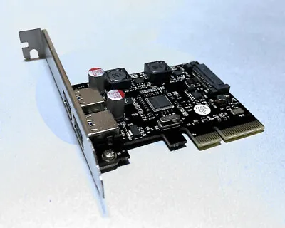 2 Port SuperSpeed+ USB 3.2 Gen 2 10Gb PCIe 3.0 Card *Apple Mac Pro 31-51 & 71 • $30.98