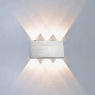 £16 • Buy Modern LED Wall Lamp 3W 4W 6W Wall Sconces Indoor Stair Light Fixture Up Down