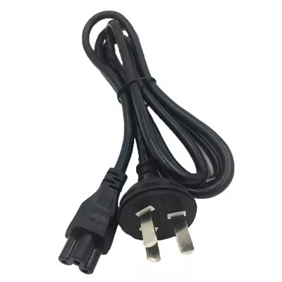 AU Power Cable Lead Cord 3 Pin Mains Clover Leaf Plug ICE C5 Laptop Adapter 1.5M • $10