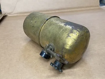 Vintage Small Engine Go Cart Mini Bike Gasser Rat Hot Rod Fuel Brass Gas Tank • $129.99