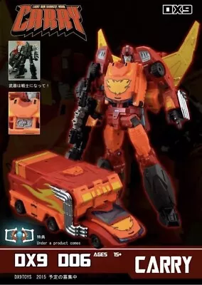 DX9 D06M Carry Hot Rod Masterpiece Scale Rodimus Prime 🇺🇸 Metallic Version • $192