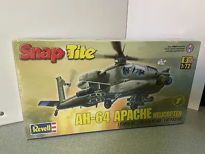 REVELL Snap Tite AH-64 Apache Helicopter Model Kit 031445011832 • $12.95