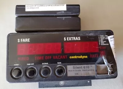 Centrodyne Silent 610 Taxi Meter • $125