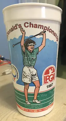 Vintage 1988 McDonald's Large White Cup Of LPGA Championship USED • $3