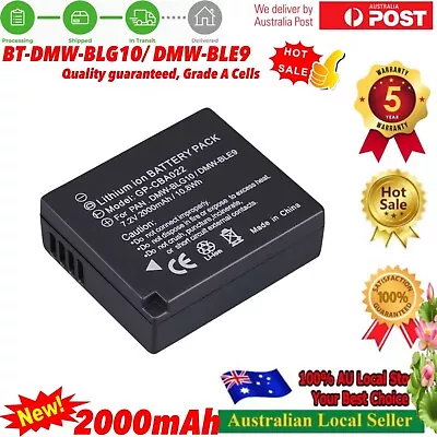 Battery 2000mAh For Panasonic Lumix DC-TZ90 DC-GX9 DC-LX100 II Brand New • $17.77