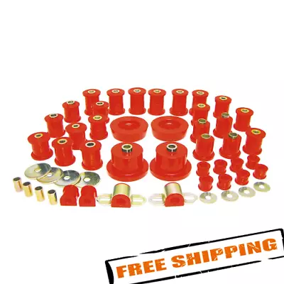 Prothane 12-2002 Red Total Suspension Bushing Kit For 1990-1997 Mazda Miata MX5 • $389.58