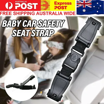 Baby Car Safety Seat Strap Clip Harness Chest Belt Child Buggy Buckle Lock DF • $7.25