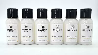 Lot Of 6 Pack BALMAIN Body Lotion  40ml -1.35 Oz Travel Hotel Size  • $9.99