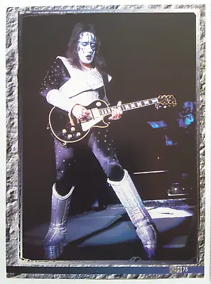 Kiss Ace Frehley Live Vintage Full Page Magazine Pinup Poster Clipping (a) • £8.54